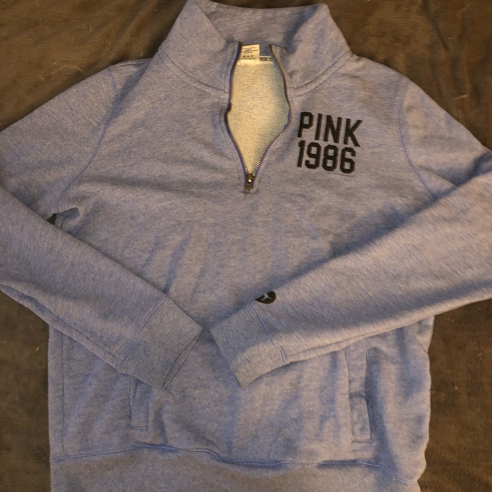 Small Pink Quarter-zip